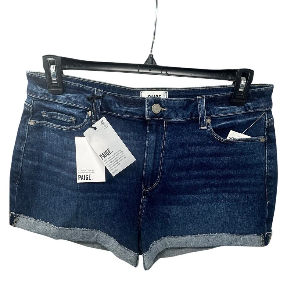 NWT Paige Jimmy Jimmy Short Raw Hem Cuff Size 31